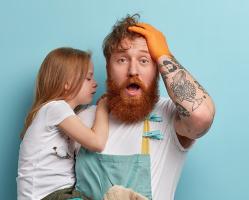 dad-and-daughter-prepare-laundry-for-washing