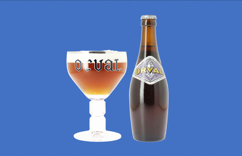 Brasserie d’Orval Orval Beer Bottle And Glass