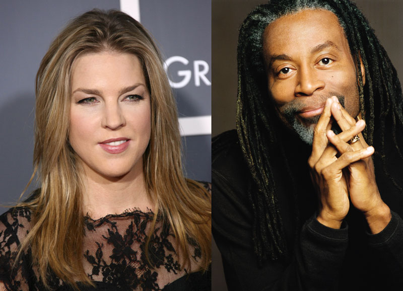 Photos Of Jazz Musicians Diana Krall And Bobby McFerrin