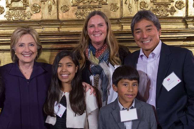 Guy Kawasaki With Hillary Clinton And His Family