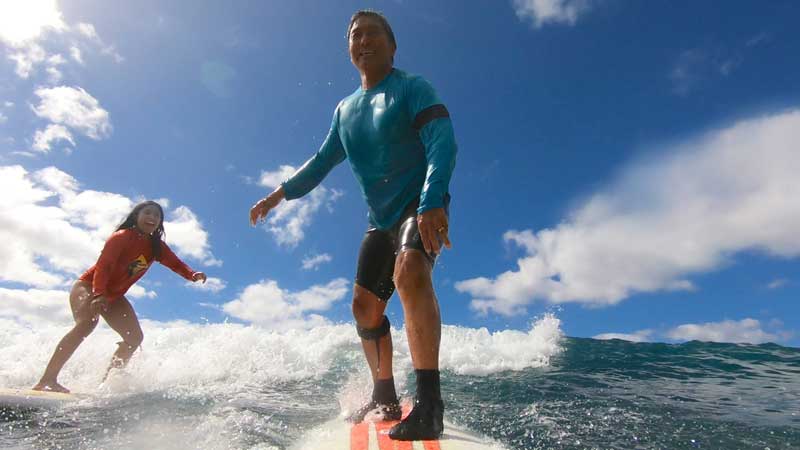 Guy Kawasaki Surfing With Daughter