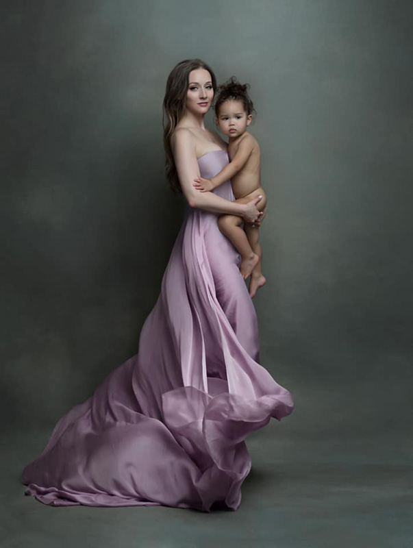 Studio Photo Of Heather John And Her Daughter